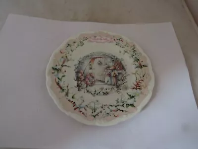 Buy Royal Albert Wind In The Willows  Collectors Plate-the Carol Singers • 2.49£