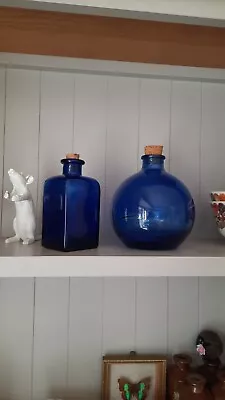 Buy Blue Glass Bottles 💙 • 10£