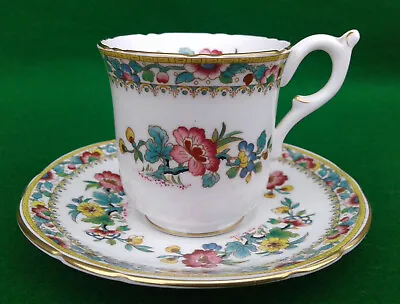 Buy Coalport “ming Rose” Demitasse Tea Cup & Saucer. • 7.99£