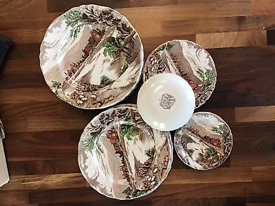Buy Alfred Meakin Dinner Plates, Side Plates, Tea Plates And Saucers  • 0.99£