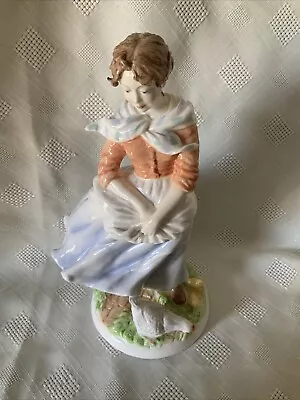 Buy Royal Worcester Old Country Ways A Farmers Wife Limited Edition Figurine • 5£