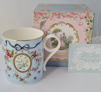 Buy Brand New In Box Wedgwood Archive Collection Ribbon And Wild Rose Mug • 40£