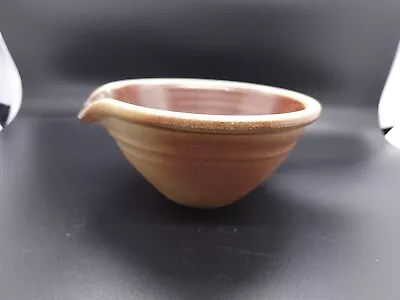 Buy Muchelney -John Leach -Studio Pottery Stoneware SMALL Mixing Bowl 14 Cm X 6.5 Cm • 23£