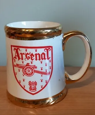 Buy Vintage And Rare  Arsenal FC Carrigaline Pottery Mug, 1950's. • 30£