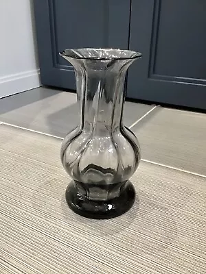 Buy Wedgewood  Glass Vase Grey/ Mauve 7” X 3.5” • 8.99£