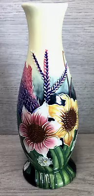 Buy Hand Painted Vase Old Tupton Ware Floral  Daffodils Mint • 18£
