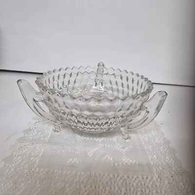 Buy Large Cut Glass Trifle Bowl Or Punch Bowl • 19.50£