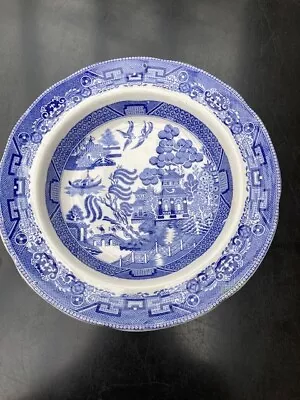 Buy Large 9.5 Inch Spode Copeland Deep Soup Bowl Willow Pattern • 25£