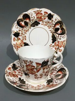 Buy Vintage Staffordshire Bone China W & H  Tea Cup, Saucer & Plate Trio • 7.95£