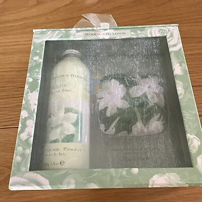 Buy Woods Of Windsor White Jasmine Gift Set Talc And Soap • 10£