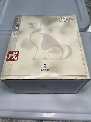 Buy Lladro Chinese Zodiac Collection  The Dog  With Original Box #8143, Hard To Find • 189.66£
