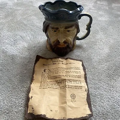 Buy Kingston Pottery William I Toby Jug With Certificate • 25£
