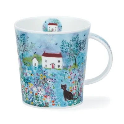 Buy Dunoon Tea Cup Coffee Mug Cottage Walk Cat Lomond 0,3l • 24.85£