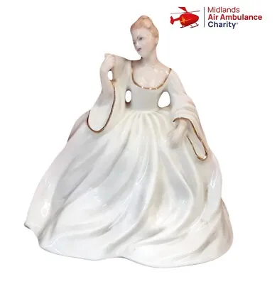 Buy Coalport ‘Samantha’ Bone China Lady Figurine Decorative Ornament Vintage 1/89 • 15£