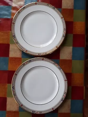 Buy Minton Caliph Large Salad Plates X2 Multiples Available • 24.99£