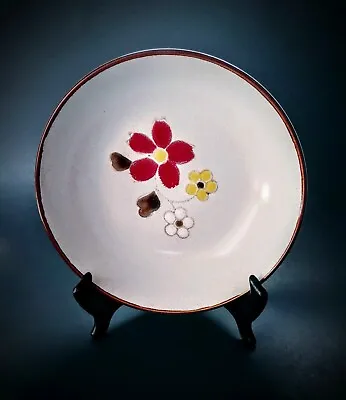 Buy Vintage Noritake Stoneware Rejoice 8580 Beige Floral 8 1/4   Vegetable Bowl • 14.16£