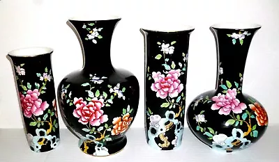 Buy WOOD & SONS Frederick A. Rhead - SHERATON - ORNAMENTAL WARE Vase Group C.1920's • 69£