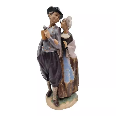 Buy Lladro 4937 Figurine Latge 14.25   Golden Wedding Dutch Couple Man Women Retired • 279.21£