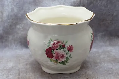 Buy Vintage Maryleigh Pottery Made In England Rose Bouquet Bowl Vase • 38.36£