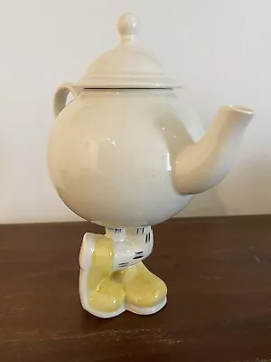 Buy Carlton Ware  Walking Ware - Crossed Legged Teapot ( Some Crazing) • 49£