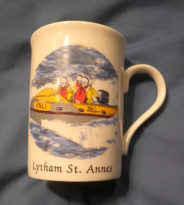 Buy Vintage RNLI Lytham St. Annes Lifeboat Station Bone China Mug • 4.99£