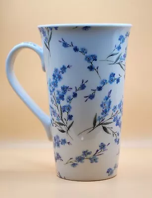 Buy Kent Pottery Floral Tall Mug Blue Flowers Perfect Mother’s Day Gift • 13.41£