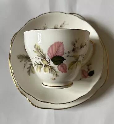 Buy Vintage Duchess Bone China Tea Set Cup Saucer Plate Trio Acorn Blossom • 7.99£