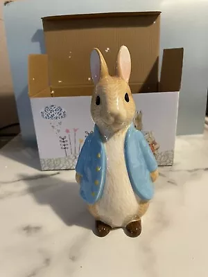 Buy Peter Rabbit Sculpted Ceramic/pottery Money Box - With Box • 15.95£