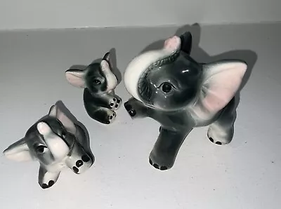 Buy VINTAGE RETRO SET OF 3 KITCH CHINA ELEPHANTS -1950'S 1960'S-marked Foreign-japan • 6£