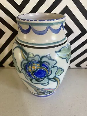 Buy Lovely Collard Honiton Hand Painted Large Vase • 30£