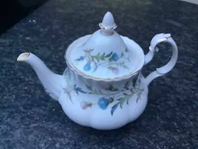 Buy Royal Albert Fine Bone China Brigadoon Teapot • 25£