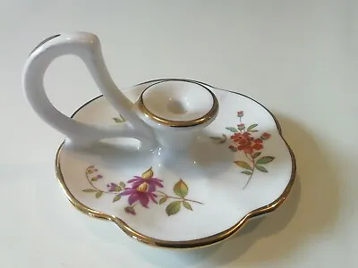 Buy Hammersley Fine Bone China Victorian Floral Miniature Candle Holder • 5.99£