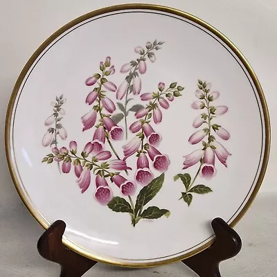 Buy Vintage Spode Wild Flowers Foxglove Bone China Decorative Plate • 10£