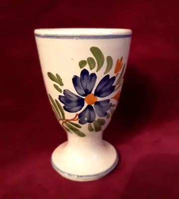 Buy HB Quimper Pottery Goblet  French Faience, Hand-painted French Pottery - 11 Cm • 9.99£