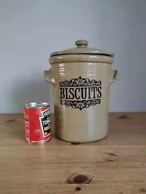 Buy Moira Biscuits Jar 12  Tall (like Pearsons Of Chesterfield) Pottery Pot  • 24.99£