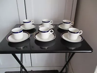 Buy Vintage Alfred Meakin  Bleu De Roi   Coffee Set • 20£