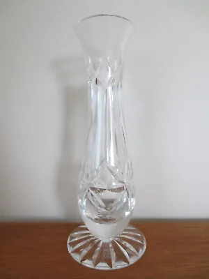 Buy THOMAS WEBB CUT LEAD CRYSTAL GLASS FOOTED BUD VASE 6in. Tall • 7.25£