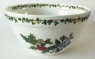 Buy Portmeirion The Holly And The Ivy Mixing Bowl And Pourer - 9 Inch - NEW  • 40£