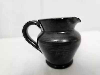 Buy Merlin Pottery Small Jug Charcoal Grey Black Hailsham Sussex • 8£