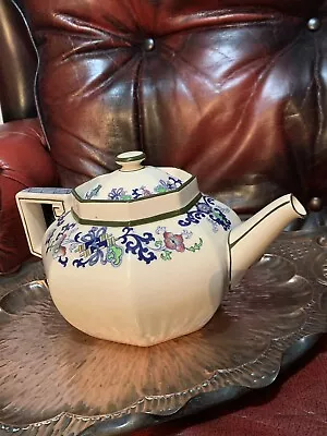 Buy Antique C1900 Porcelain Teapot 6” High Nankin Royal Doulton Chinoseries • 85£