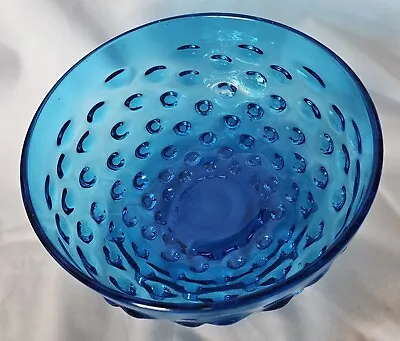 Buy Fenton Hobnail Cobalt Blue Glass Bowl • 19£