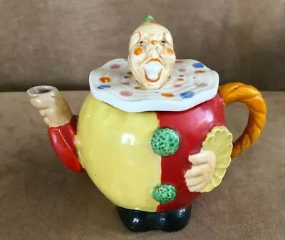 Buy Occupied Japan Teapot Maruhon Ware Circus Clown Vintage Porcelain China DAMAGE • 45.89£
