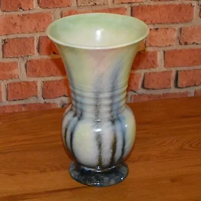 Buy SylvaC Vase 1563 Blue Green Iridescent 10 Inches Tall Excellent Condition • 12£