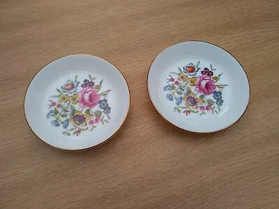 Buy 2 Royal Worcester Pin Dishes - Bournemouth Pattern . Fine English Bone China.  • 10£