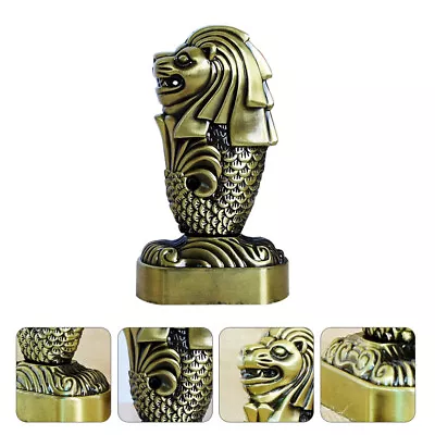 Buy  Alloy Merlion Ornament Travel Decorative Model Zodiac Animal • 14.99£