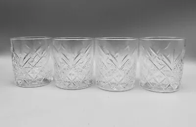 Buy 4 X CRYSTAL WHISKY GLASSES - BY Pasabahce - UTOPIA Ptn • 14£