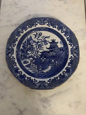 Buy Burgleigh Ware Blue Willow Plate • 9.99£
