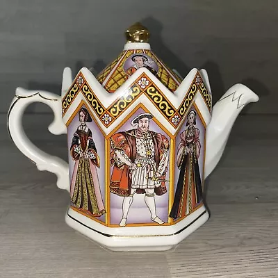 Buy Vtg James Sadler China Teapot King Henry VIII & His 6 Wives England Collectible • 23.97£