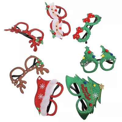 Buy 7PCS Christmas Eyeglasses Set For Kids Party Favor Gifts • 13.38£