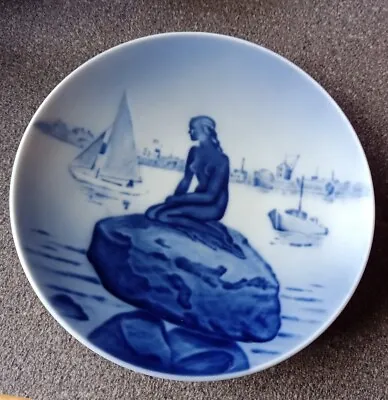 Buy Vintage Royal Copenhagen - Little Mermaid / Langelinie / Small Plate Dish 11cm • 9.99£